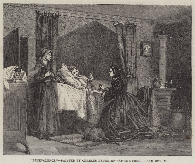 Welwillendheid door Charles Baugniet