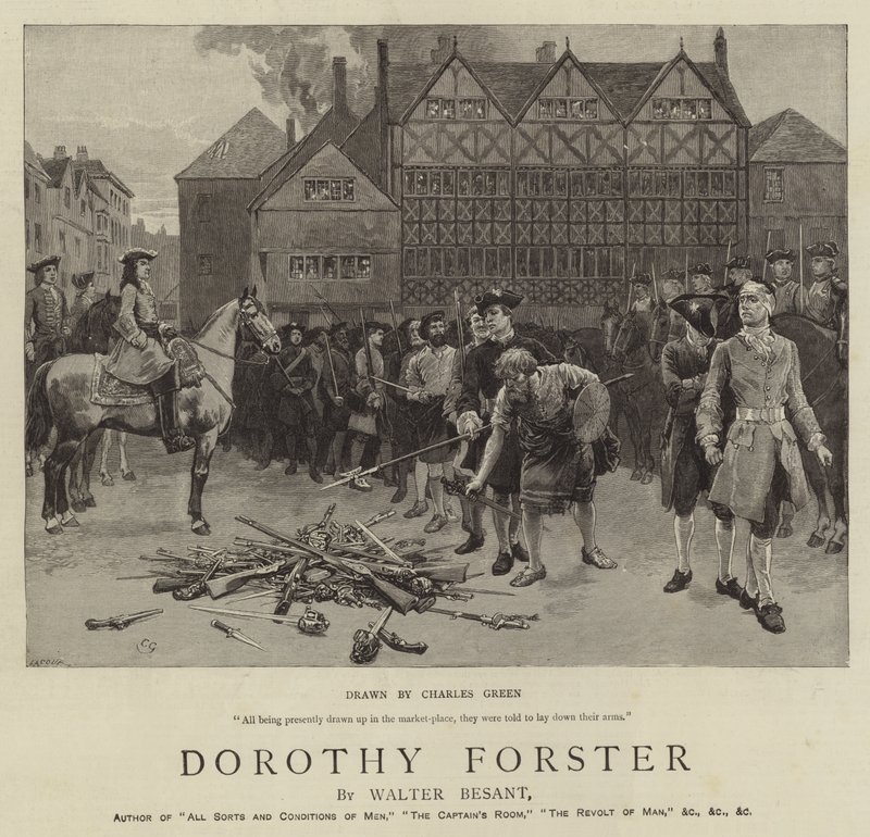 Dorothy Forster door Charles Green