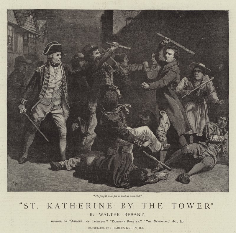 St. Katherine bij de Toren door Charles Green