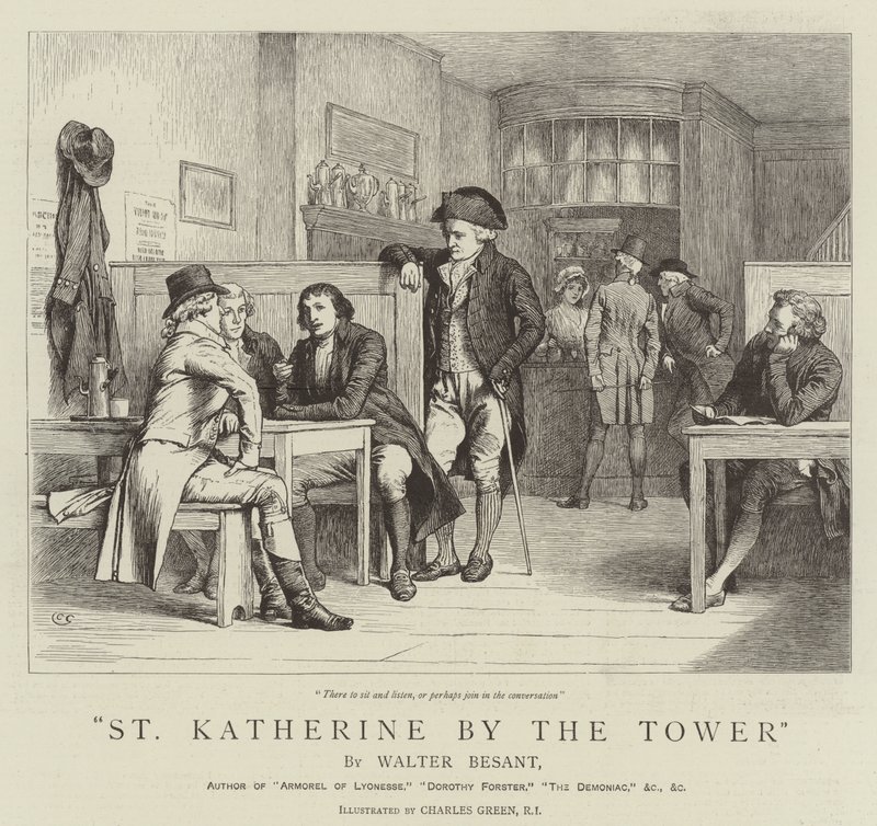 St Katherine bij de Toren door Charles Green