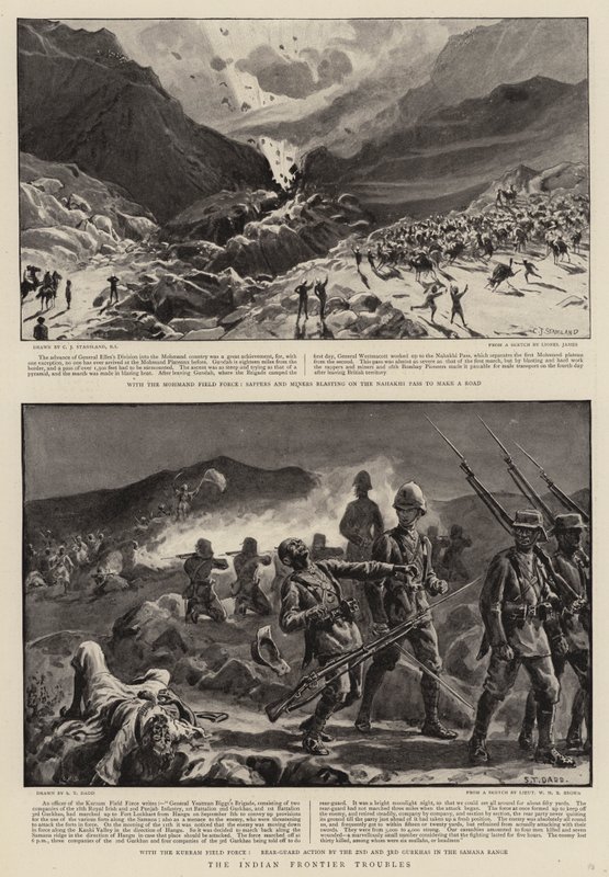 De Indiase Grensproblemen door Charles J. Staniland