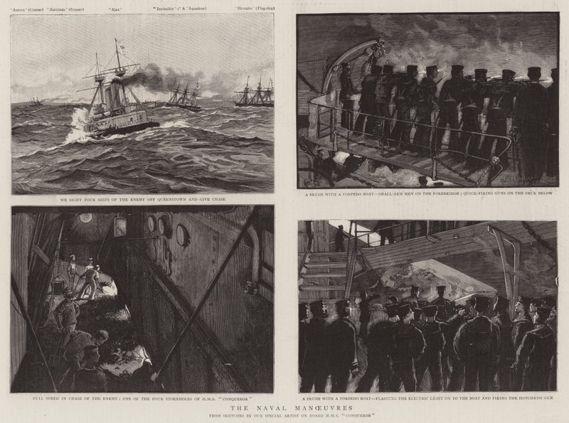De Marine Manoeuvres door Charles J. Staniland
