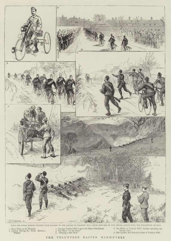 De vrijwillige paasmanoeuvres door Charles J. Staniland