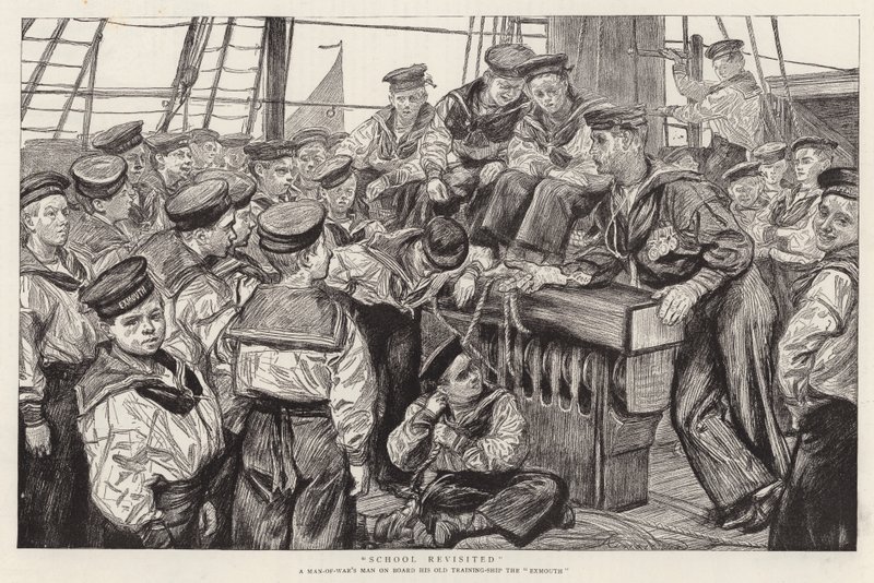 School Herbezocht door Charles Paul Renouard