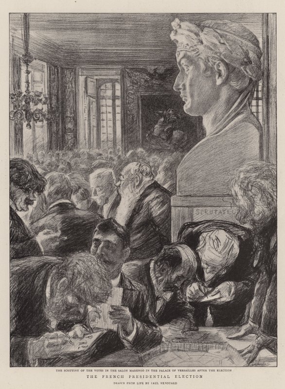 De Franse presidentsverkiezingen door Charles Paul Renouard