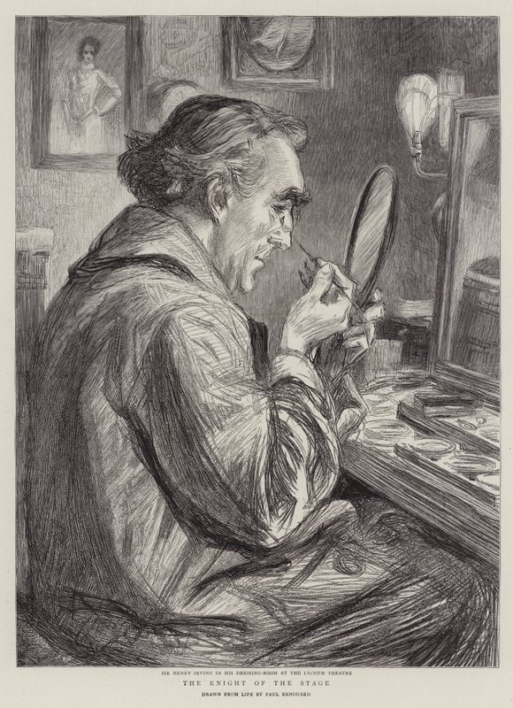 De ridder van het toneel door Charles Paul Renouard