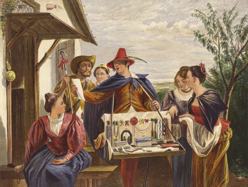 Autolycus door Charles Robert Leslie