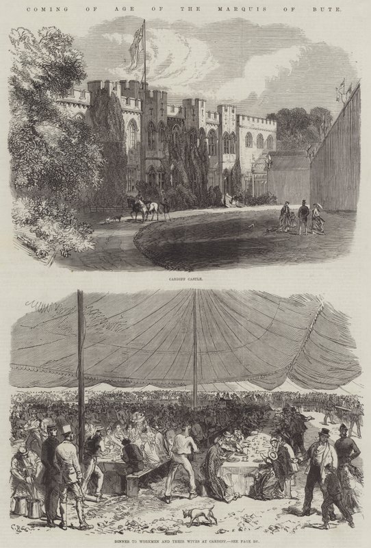 Volwassenwording van de Markies van Bute door Sir John Charles Robinson