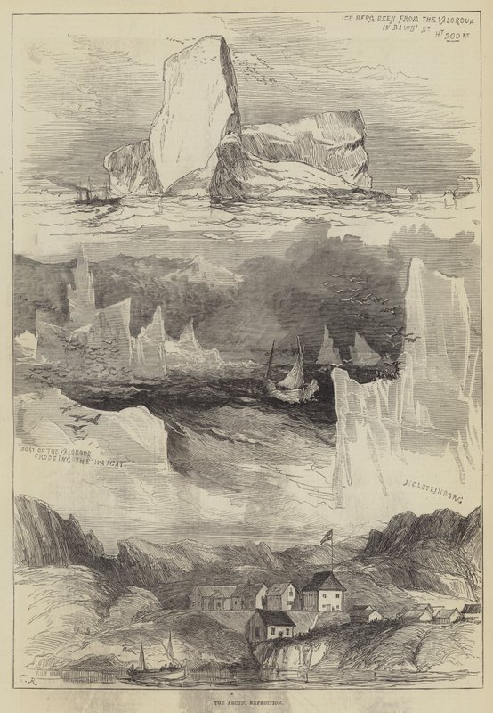 De Arctische expeditie door Sir John Charles Robinson