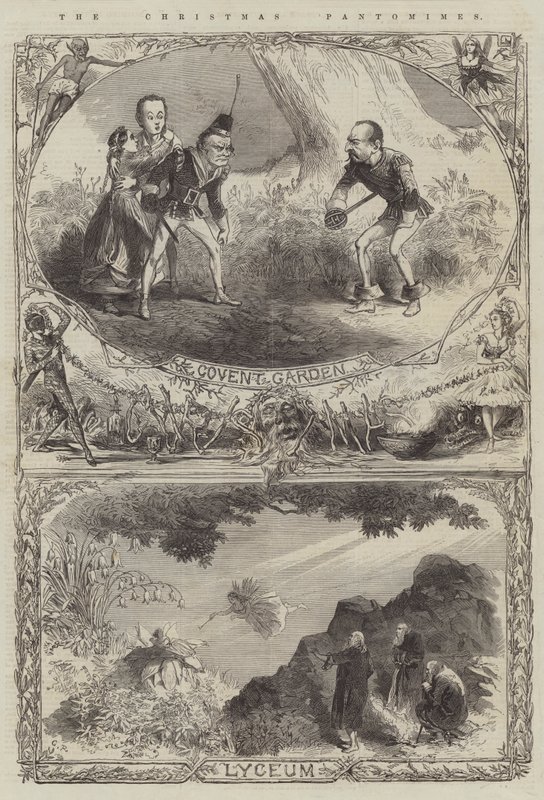 De kerstpantomimes door Sir John Charles Robinson