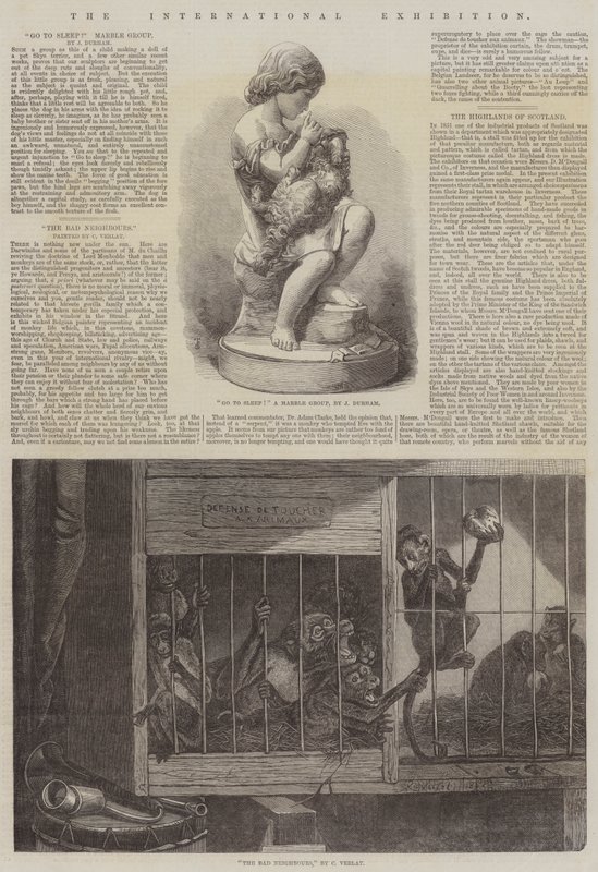 De Internationale Tentoonstelling door Charles Verlat