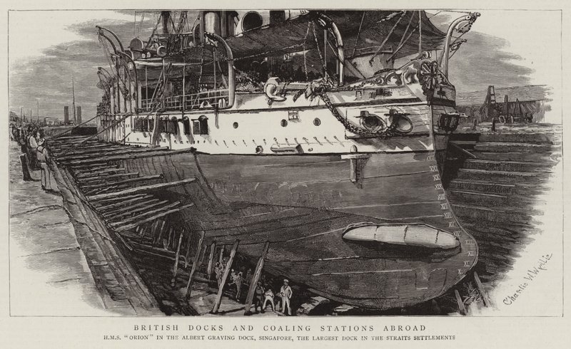 Britse Docks en Kolingstations in het Buitenland door Charles William Wyllie