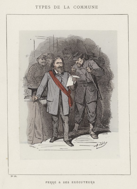 Ferre en Zijn Uitvoerders door Charles Albert d Arnoux Bertall