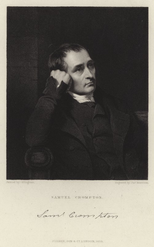 Samuel Crompton door Charles Allingham