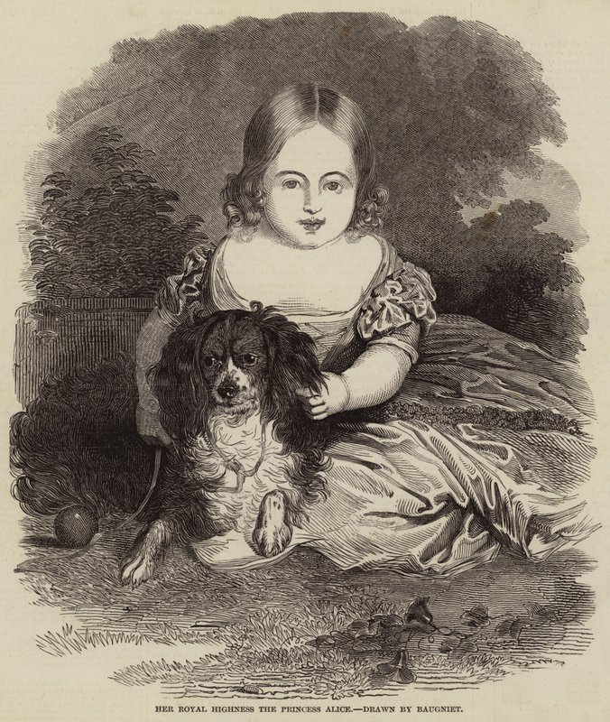 Hare Koninklijke Hoogheid Prinses Alice door Charles Baugniet