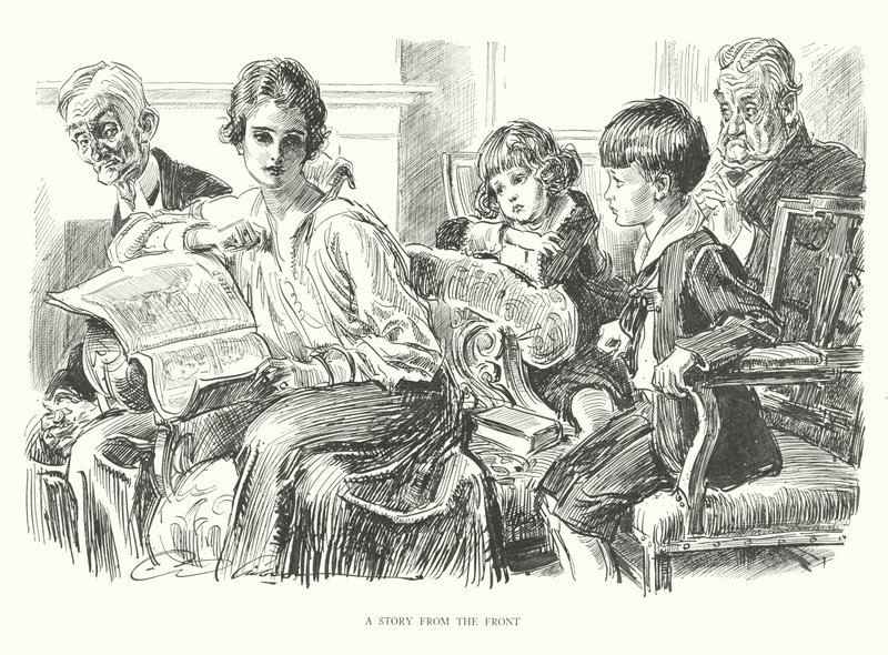 Een Verhaal van het Front door Charles Dana Gibson