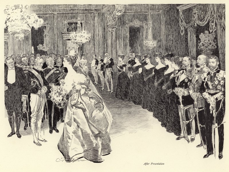 Na presentatie door Charles Dana Gibson