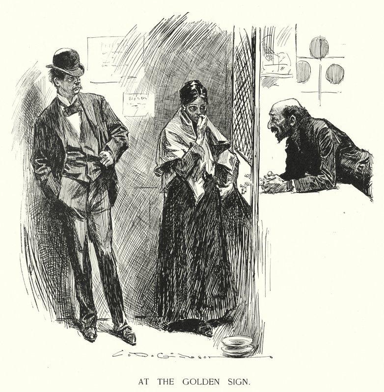 Bij het Gouden Teken door Charles Dana Gibson