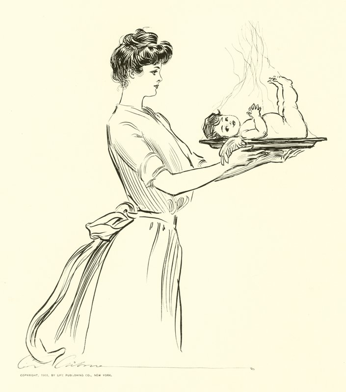 Alledaagse mensen door Charles Dana Gibson
