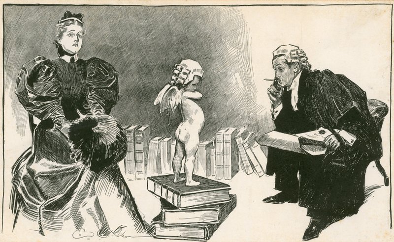 Uittreksel uit het testament door Charles Dana Gibson