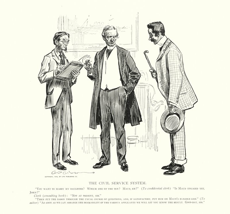 Het Ambtenarenstelsel door Charles Dana Gibson