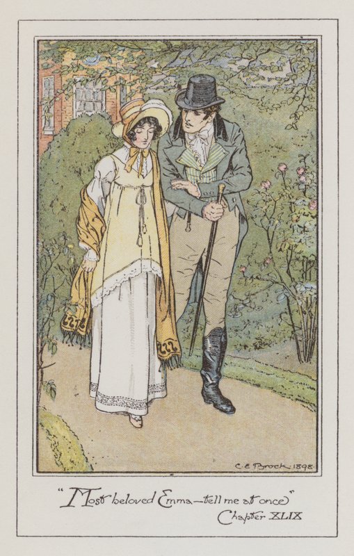 Illustratie voor Emma door Jane Austen door Charles Edmund Brock