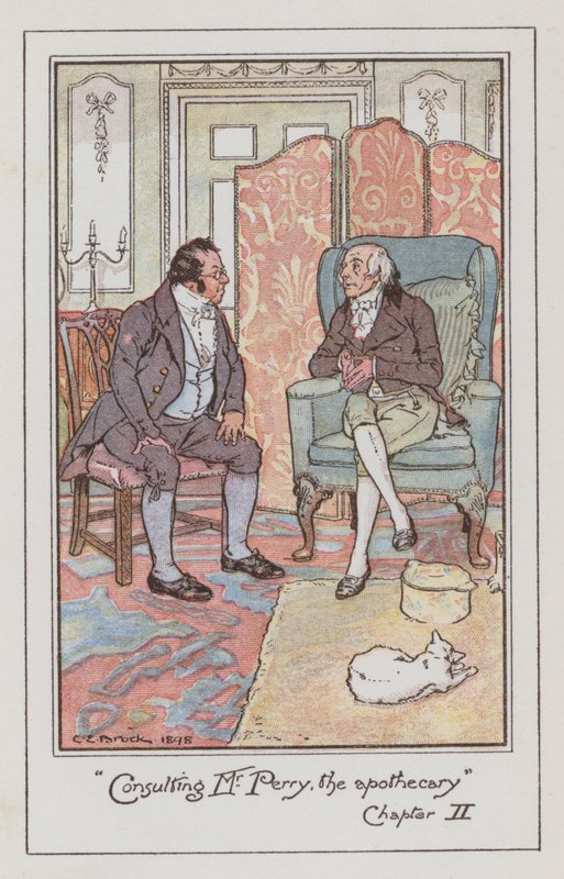Illustratie voor Emma door Jane Austen door Charles Edmund Brock