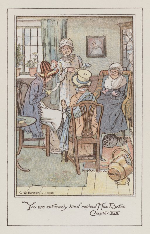 Illustratie voor Emma door Jane Austen door Charles Edmund Brock