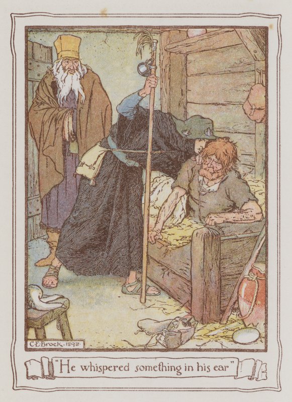 Illustratie voor Ivanhoe door Sir Walter Scott door Charles Edmund Brock