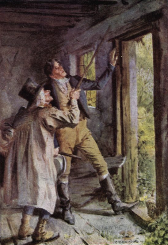 Illustratie voor The Broad Highway a Romance of Kent door Charles Edmund Brock