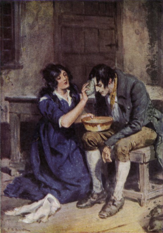 Illustratie voor The Broad Highway a Romance of Kent door Charles Edmund Brock