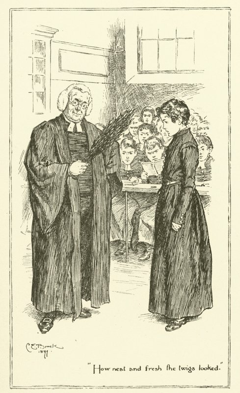 Illustratie voor The Essays of Elia door Charles Lamb door Charles Edmund Brock