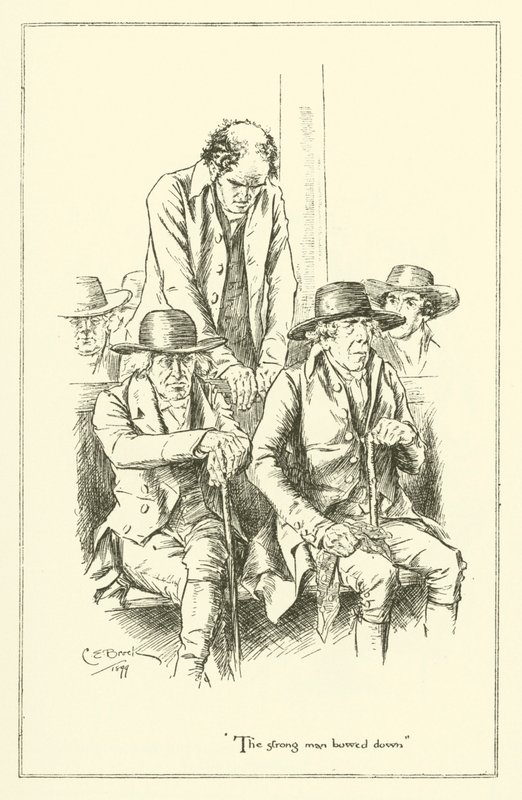 Illustratie voor The Essays of Elia door Charles Lamb (gravure) door Charles Edmund Brock
