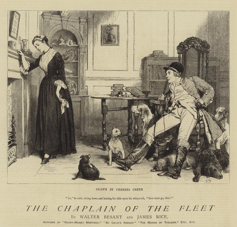 De Kapelaan van de Vloot door Charles Green