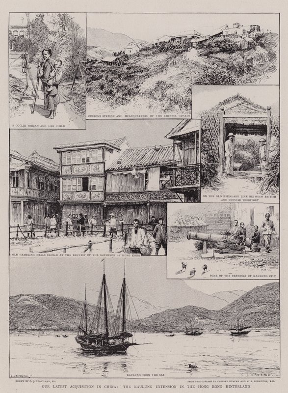 Onze nieuwste aanwinst in China, de Kaulung-uitbreiding in het achterland van Hong Kong door Charles J. Staniland