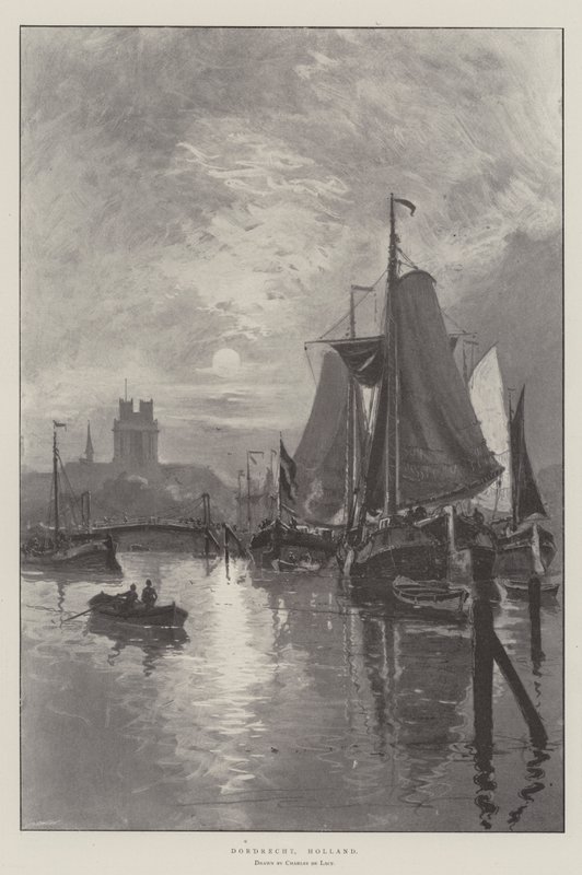Dordrecht, Nederland door Charles John de Lacy