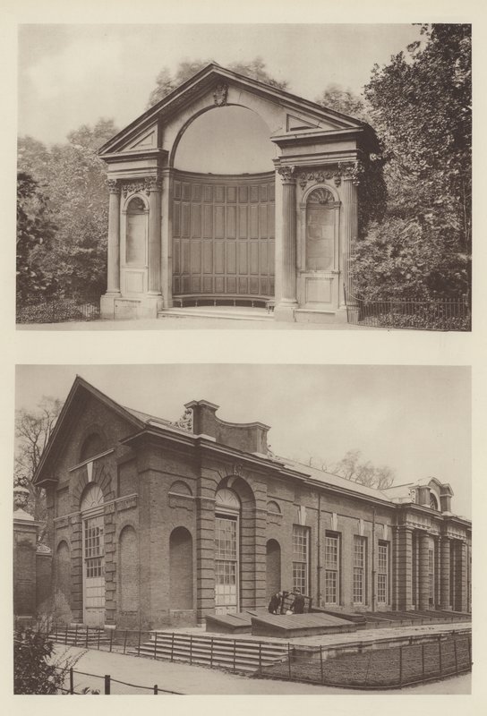 Alkoof en Banketzaal, Kensington Gardens door Charles Latham