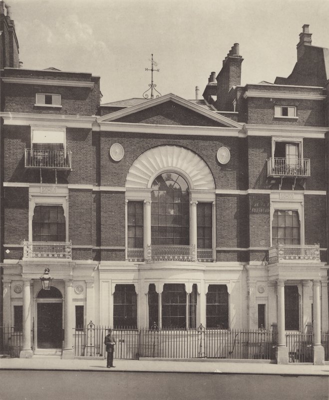 Boodles Club, St James Street, Zuidwest door Charles Latham