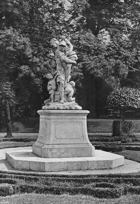 Oostzijde van de Zuidtuin door Charles Latham