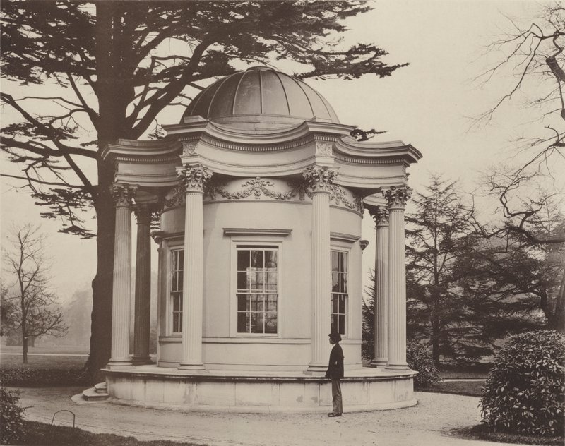 Tempel van Aeolus, Kew Gardens door Charles Latham