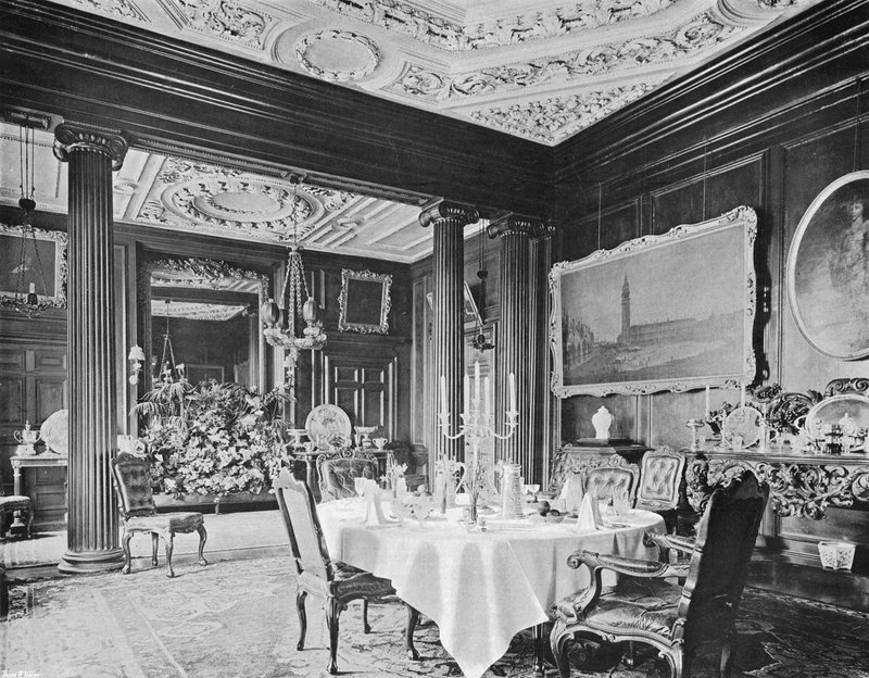 De Eetkamer door Charles Latham