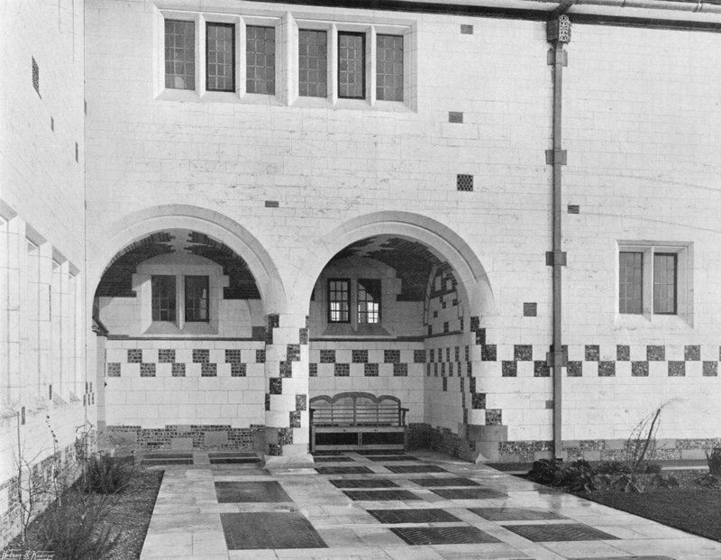 De Loggia door Charles Latham