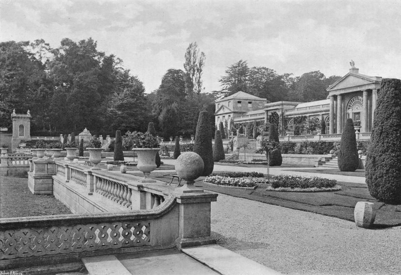 De Zuidhoek van het Huis door Charles Latham