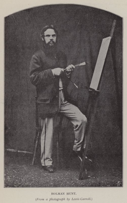 Holman Hunt door Charles Lutwidge Dodgson