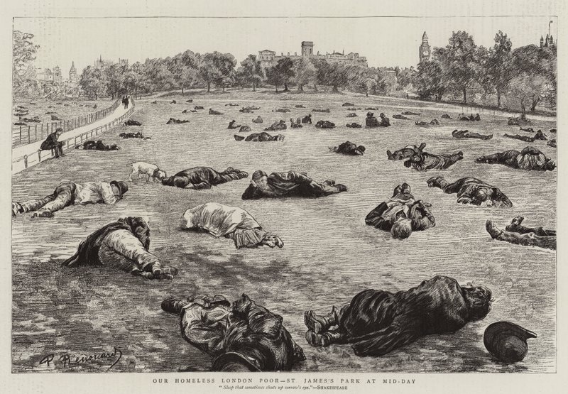 Onze Dakloze Armen van Londen, St James