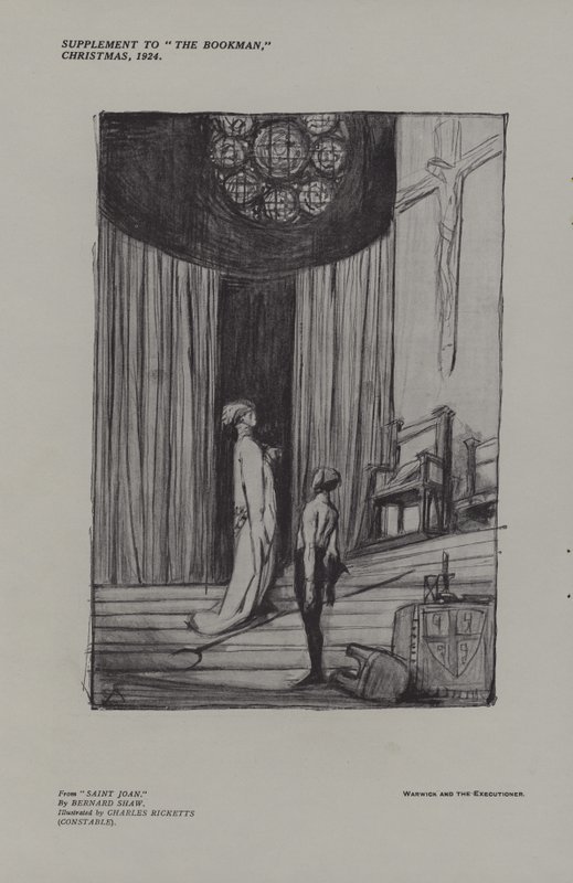 Warwick en de beul van Sint Joan door Charles Ricketts