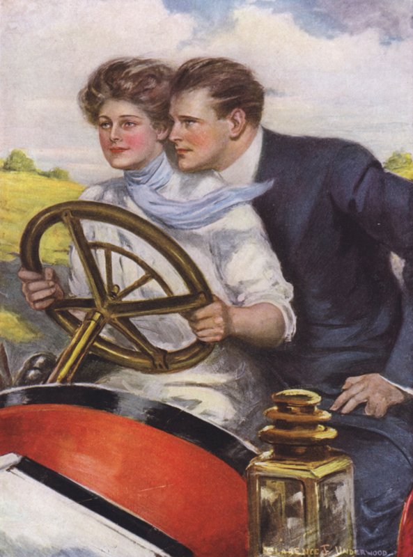 Liefde en zes cilinders door Clarence F. Underwood