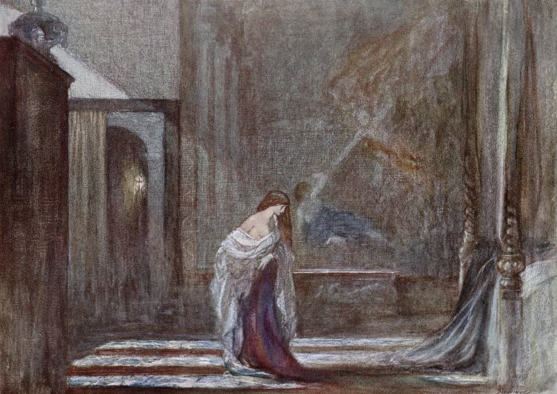 John Keats, De vooravond van Sint Agnes door Claude Shepperson