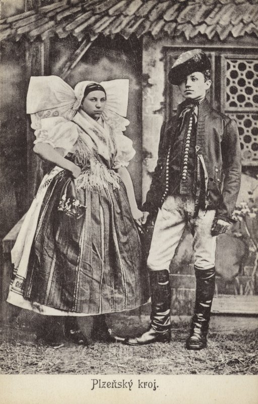 Plzensky traditionele kostuum door Czech Photographer