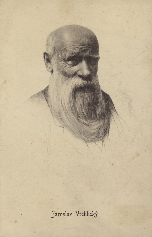 Jaroslav Vrchlicky (1853-1912), Tsjechische dichter door Czech School